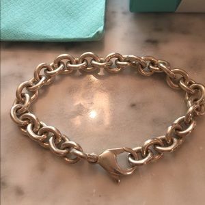 Tiffany & Co. charm bracelet w/box and bag.
